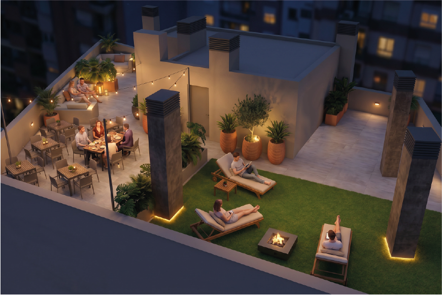 vivienda con azotea en castellón