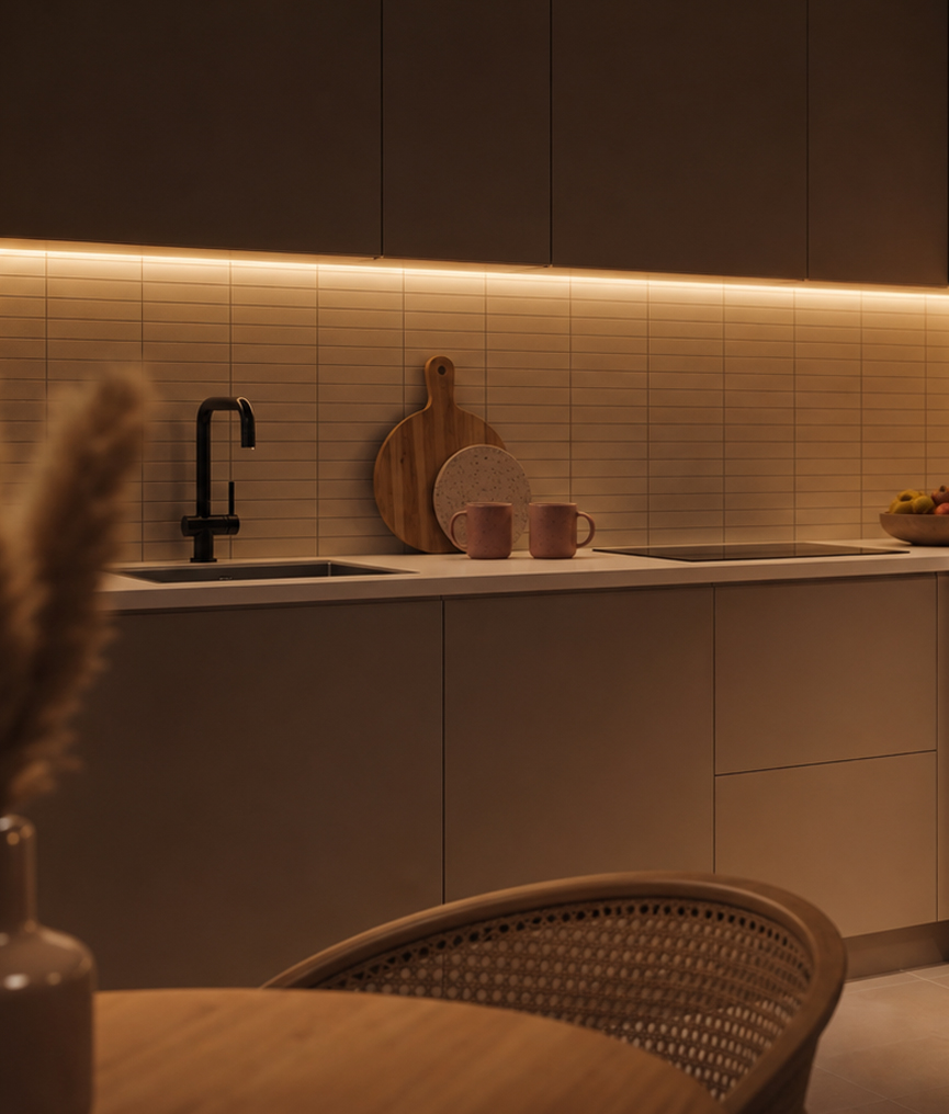 detalle nocturno 1 cocina led